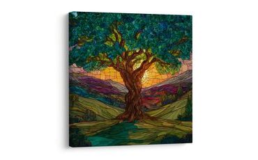 OBRAZ MAGICKÝ STROM ŽIVOTA V PŘÍRODĚ - OBRAZY STROMY ŽIVOTA - OBRAZY