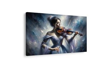 OBRAZ ROMANTICKÁ HOUSLISTKA - OBRAZY ŽENY - OBRAZY