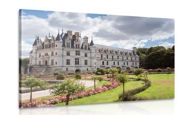 OBRAZ ZAMEK CHENONCEAU - OBRAZY MIASTA - OBRAZY