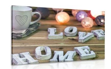 OBRAZ HARMONICKÝ DOMOV - OBRAZY S CITÁTY A NÁPISY - OBRAZY