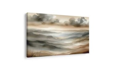 OBRAZ KRAJINA V MLZE A HNĚDÉ - OBRAZY PŘÍRODY A KRAJINY - OBRAZY