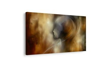 OBRAZ ABSTRAKTNÍ SILUETA V MLZE - ABSTRAKTNÍ OBRAZY - OBRAZY