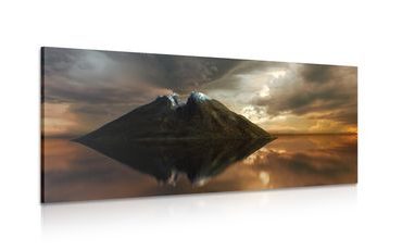 WANDBILD EINSAME INSEL - BILDER VON NATUR UND LANDSCHAFT - BILDER