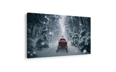 OBRAZ SANTOVA VÁNOČNÍ CESTA LESEM - VÁNOČNÍ A ZIMNÍ OBRAZY - OBRAZY