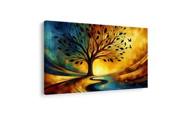 WANDBILD LEBENSBAUM IN HERBSTFARBEN - BILDER BÄUME DES LEBENS - BILDER