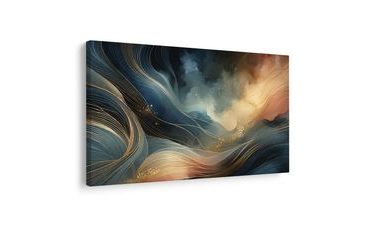 OBRAZ PLYNUTÍ SVĚTLA A TMY - OBRAZY ABSTRAKTNÍ TVARY - OBRAZY