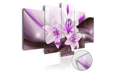 Slika na akrilnom staklu - Violet Desert Lily [Glass]