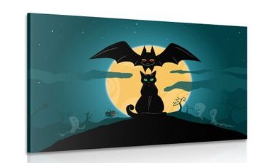 QUADRO FANTASMI AMICHEVOLI PER UN MESE INTERO - QUADRI DI GATTI - QUADRI