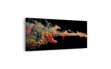 SLIKA ELEKTRIČNA GITARA U BOJAMA - GLAZBENE SLIKE - SLIKE
