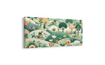 OBRAZ PROCHÁZKA A JÍZDA KRAJINOU - OBRAZY POLE A LOUKY - OBRAZY