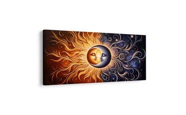 WANDBILD KOSMISCHE LIEBE - BILDER VON UNIVERSUM UND STERNEN - BILDER