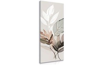 CANVAS PRINT DETAILED BEAUTY OF LEAVES - PICTURES OF TREES AND LEAVES - PICTURES