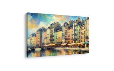 OBRAZ MĚSTSKÁ SCENÉRIE - OBRAZY MĚSTA - OBRAZY