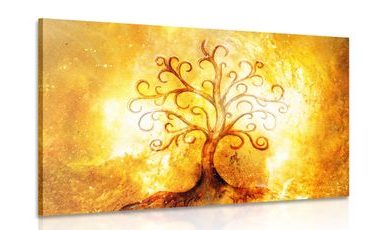 WANDBILD BAUM DES LEBENS - BILDER MIT FENG SHUI-MOTIVEN - BILDER