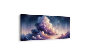 OBRAZ NIEBIAŃSKI KRAJOBRAZ - OBRAZY WSCHODU I ZACHODU SŁOŃCA - OBRAZY