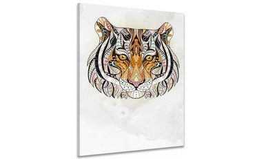 OBRAZ VZOROVANÝ TYGR - OBRAZY LVI A TYGŘI - OBRAZY
