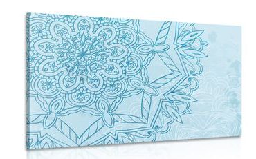 OBRAZ MANDALA V ZIMNOM MOTÍVE - OBRAZY FENG SHUI - OBRAZY