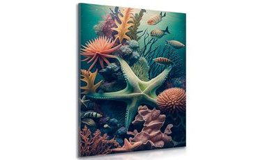 OBRAZ SURREALISTICKÁ HVIEZDOVKA - OBRAZY PODMORSKÝ SVET - OBRAZY