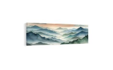 OBRAZ KLID NAD MODRÝMI HORAMI - OBRAZY HORY - OBRAZY