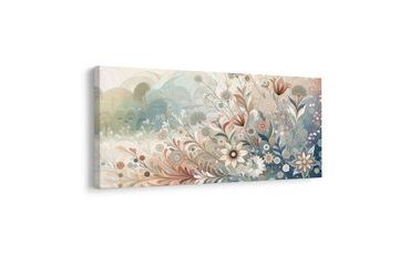 OBRAZ STYLIZOVANÁ KVĚTINOVÁ KOMPOZICE - OBRAZY KVĚTŮ - OBRAZY