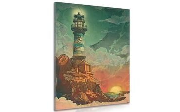 OBRAZ POHÁDKOVÝ MAJÁK - DOVIDO CHALLENGE - OBRAZY