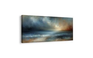OBRAZ KLIDNÉ MOŘE V ABSTRAKCI - PICTURES OF SUNRISE AND SUNSET - PICTURES