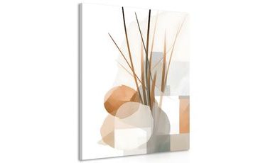 CANVAS PRINT ABSTRACT STILL LIFE - PICTURES OF VASES - PICTURES