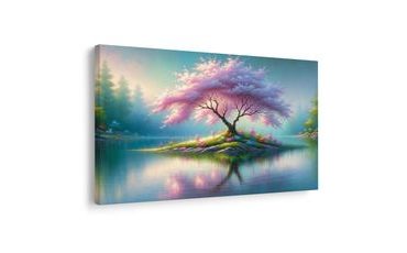 WANDBILD MAGISCHE INSEL - BILDER SEEN - BILDER