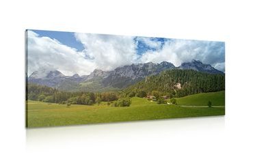 CANVAS PRINT PICTURESQUE AUSTRIA - PICTURES OF NATURE AND LANDSCAPE - PICTURES