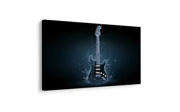 SLIKA ELEKTRIČNA GITARA U PLAVOM - GLAZBENE SLIKE - SLIKE