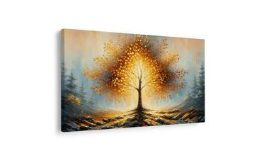OBRAZ STROM ŽIVOTA V PODZIMNÍM LESE - OBRAZY STROMY ŽIVOTA - OBRAZY