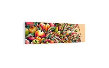 OBRAZ BAREVNÉ OVOCE V POHYBU - PICTURES OF FOOD AND DRINKS - PICTURES