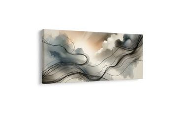 SLIKA PLES ZRAKA I SJENA - SLIKA APSTRAKTNI OBLICI - SLIKE