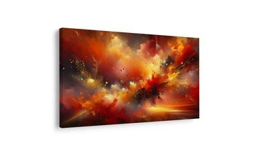 OBRAZ EXPLOZE RUDÉ ENERGIE - OBRAZY ABSTRAKTNÍ TVARY - OBRAZY