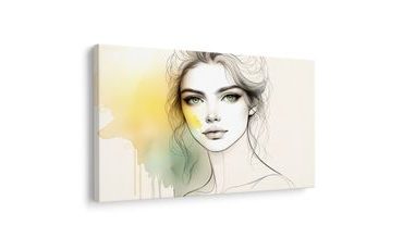 OBRAZ DÍVKA S KOUZELNÝM POHLEDEM - OBRAZY ŽENY - OBRAZY
