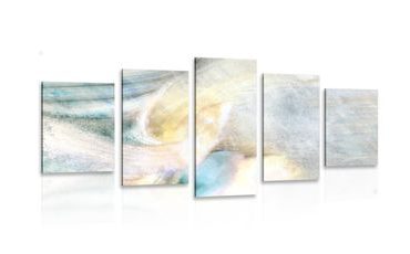 5-PIECE CANVAS PRINT UNUSUAL ABSTRACTION - ABSTRACT PICTURES - PICTURES