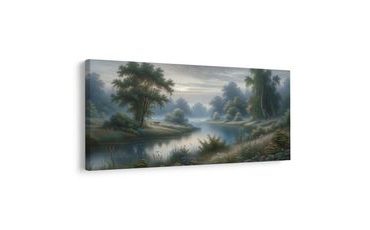 OBRAZ TICHÁ ŘEKA - OBRAZY PŘÍRODY A KRAJINY - OBRAZY