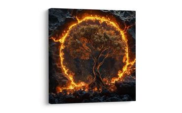 OBRAZ STROM ŽIVOTA V ŽÁRU - OBRAZY STROMY ŽIVOTA - OBRAZY