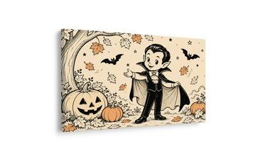 TABLOU MICUL VAMPIR CU DOVLECI - TABLOURI DE HALLOWEEN ȘI HORROR - TABLOURI