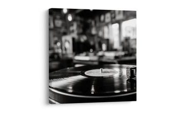 SLIKA VINTAGE GRAMOFONSKA PLOČA - VINTAGE I RETRO SLIKE - SLIKE