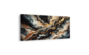 OBRAZ ZLATÁ ABSTRAKCE - OBRAZY ABSTRAKTNÍ TVARY - OBRAZY