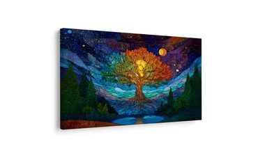 OBRAZ STROM ŽIVOTA POD HVĚZDAMI - OBRAZY STROMY ŽIVOTA - OBRAZY