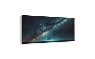 OBRAZ OSAMĚLÝ STROM ŽIVOTA V NOCI - OBRAZY STROMY ŽIVOTA - PICTURES