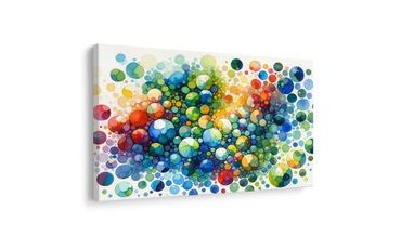 OBRAZ BAREVNÝCH SNŮ - OBRAZY ABSTRAKTNÍ TVARY - OBRAZY