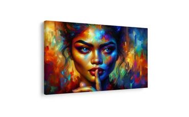 OBRAZ ŽENA V ABSTRAKTNÍCH BARVÁCH - OBRAZY ŽENY - OBRAZY