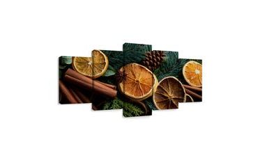 5-DÍLNÝ OBRAZ KOUZLO VÁNOČNÍCH VŮNÍ - VÁNOČNÍ A ZIMNÍ OBRAZY - OBRAZY