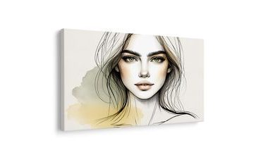 OBRAZ PORTRÉT ŽENY S VÝRAZNÝMA OČIMA - OBRAZY ŽENY - OBRAZY