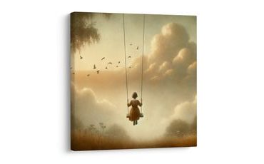 OBRAZ CESTA DO SNŮ - OBRAZY LIDÍ - OBRAZY