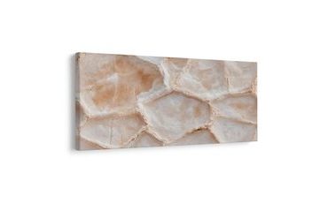 TABLEAU SUR TOILE – TEXTURE CRÈME DE PIERRE NATURELLE - TABLEAUX EN MARBRE - TABLEAUX