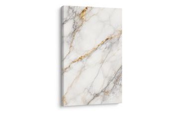 TABLEAU SUR TOILE – VEINES DORÉES DANS LE MARBRE - TABLEAUX EN MARBRE - TABLEAUX